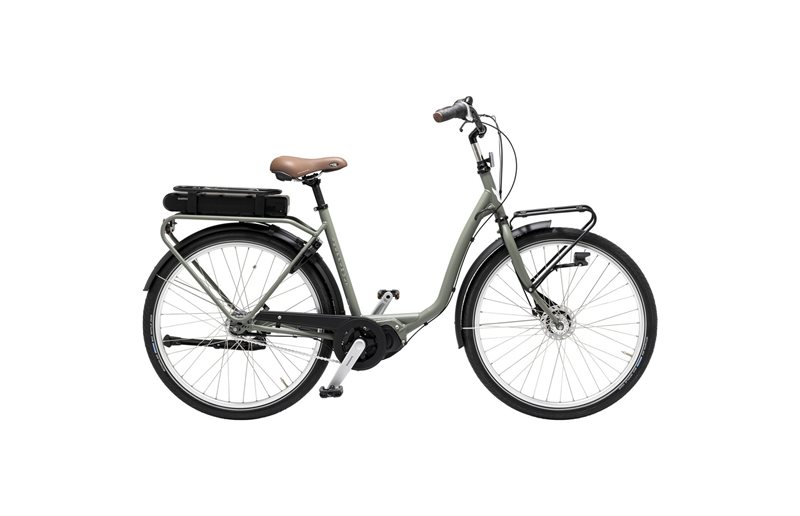 Elcykel Skeppshult Dela7-Vxl Oliv Matt