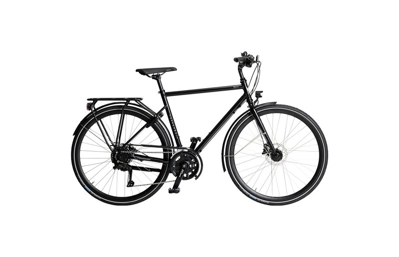 Herrcykel Skeppshult Elit Sport 18-Vxl Svart Sammet