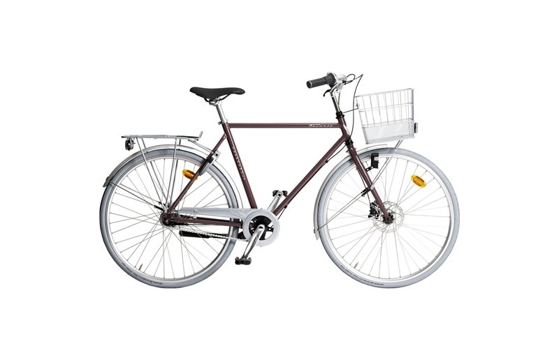 Herrcykel Skeppshult Favorit 7-Vxl Dimbrun