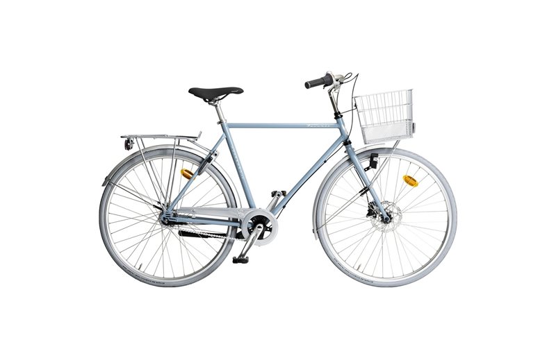 Miesten polkupyörä Skeppshult Favorit 7-vaihteinen Fjällblå