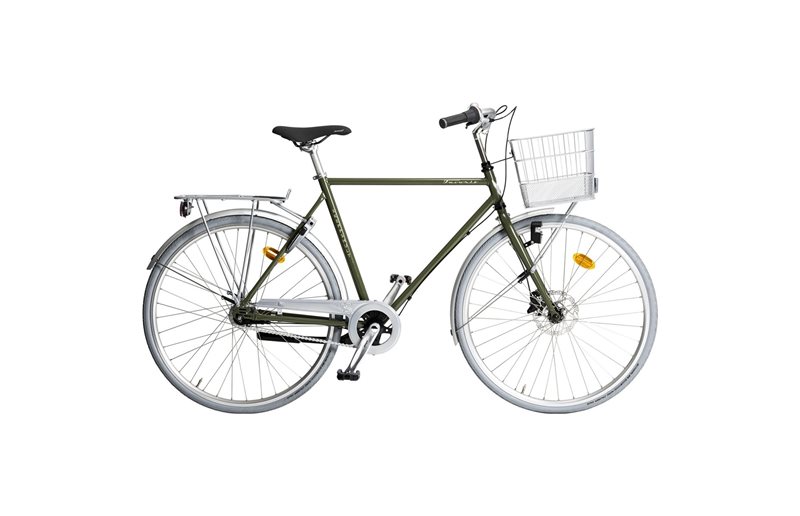 Herrcykel Skeppshult Favorit 7-Vxl Fältgrön