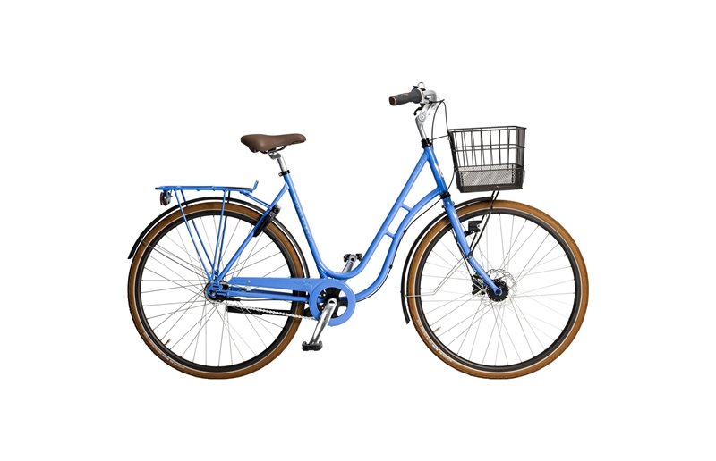 Damcykel Skeppshult Natur Colour 7-Vxl Bära Blå