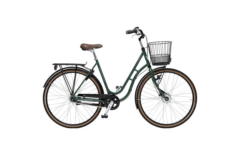 Naisten polkupyörä Skeppshult Natur 7-vaihteinen Mossa