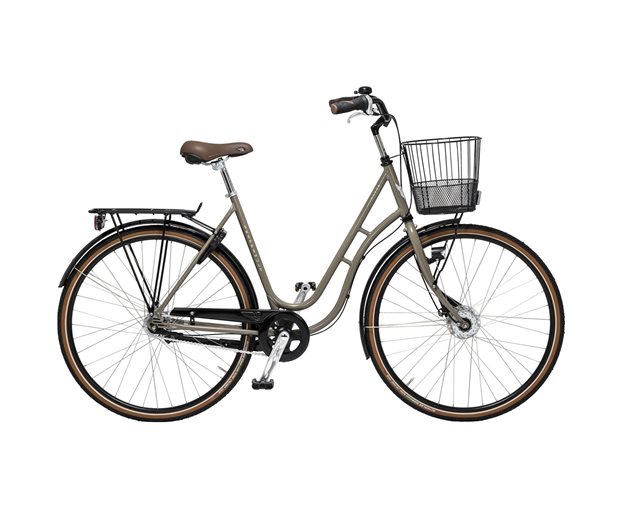 Damcykel Skeppshult Natur 7-Vxl Lera