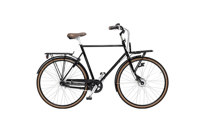 Herrcykel Skeppshult Natur 7-Vxl Spegelsvart