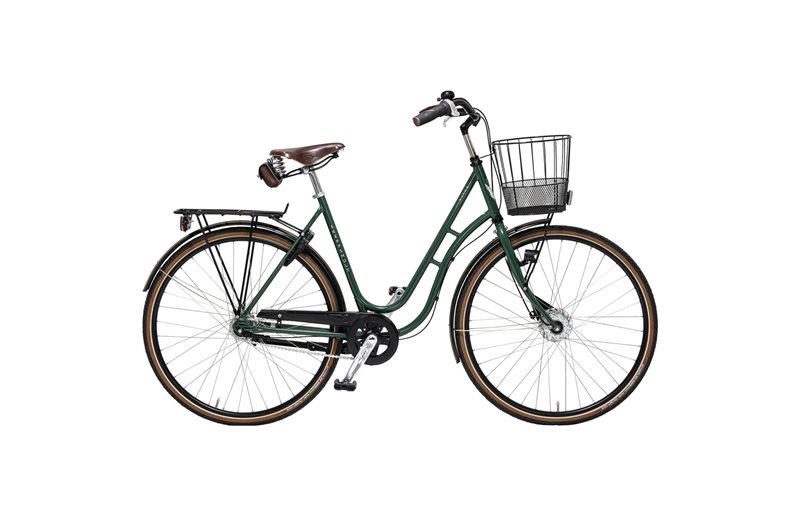 Naisten polkupyörä Skeppshult Natur Premium 7-vaihteinen Mossa