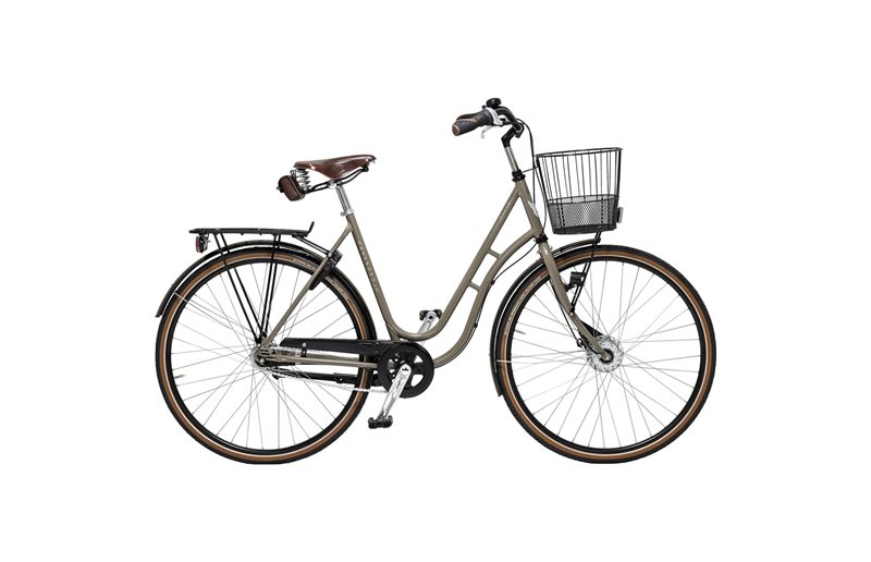 Naisten polkupyörä Skeppshult Natur Premium 7-vaihteinen Lera