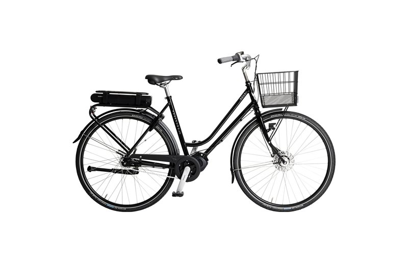 Elcykel Skeppshult Nova 7-Vxl Spegelsvart