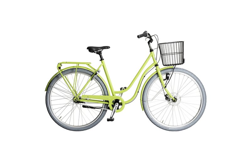 Naisten polkupyörä Skeppshult Smile 7-vaihteinen Limegrön