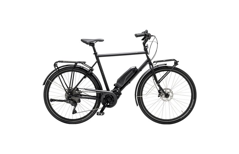 Miesten sähköpyörä Skeppshult Suverän 10-vaihteinen Schack Matt