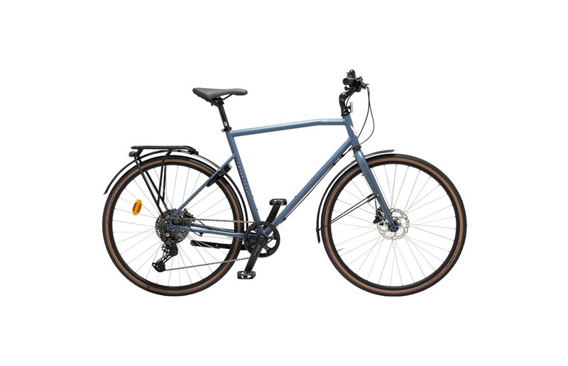 Herrcykel Skeppshult Suverän Stad 10-Vxl Blå Stal