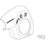 Indikatordeksel med skrue Shimano Nexus 3 til SL-3S35-E