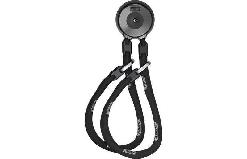 Ketjulukko Abus WCH90 XPlus + ACH 9KS/110 Twin Chain Black