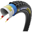 Cykeldäck Michelin E-Wild Front Racing Line