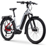 Sähköretkipyörä HAIBIKE Trekking 7 Low Soft Grey/Red/Blue Glossy
