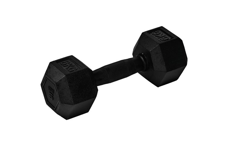 Käsipaino Master Fitness Nero Hex 6kg