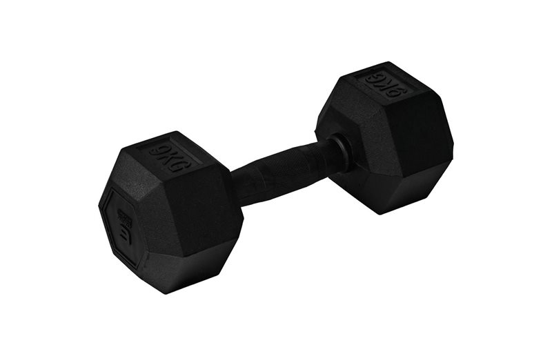 Käsipaino Master Fitness Nero Hex 9kg