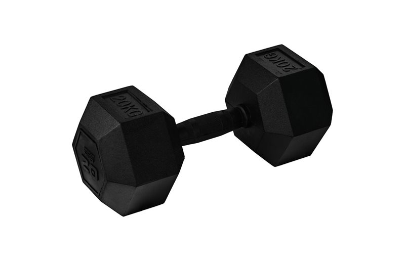 Käsipaino Master Fitness Nero Hex 20kg