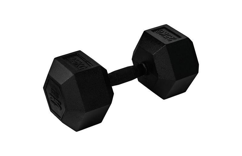 Käsipaino Master Fitness Nero Hex 25kg