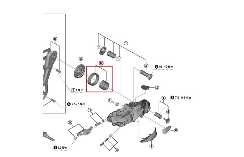 Shimano XTR Tension Spring Unit RD-M9250