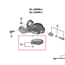 Shimano Cues L.H. Lever Cap&Fixing Screw SL-U6000