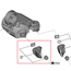 Växelknapp Shimano XTR/Deore XT Lever X Unit SW-M9250-R