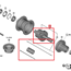 Nav axel Shimano Cues Q'AUTO FH-U6060