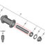 Nav axel Shimano XTR HB-M9210-B Fram