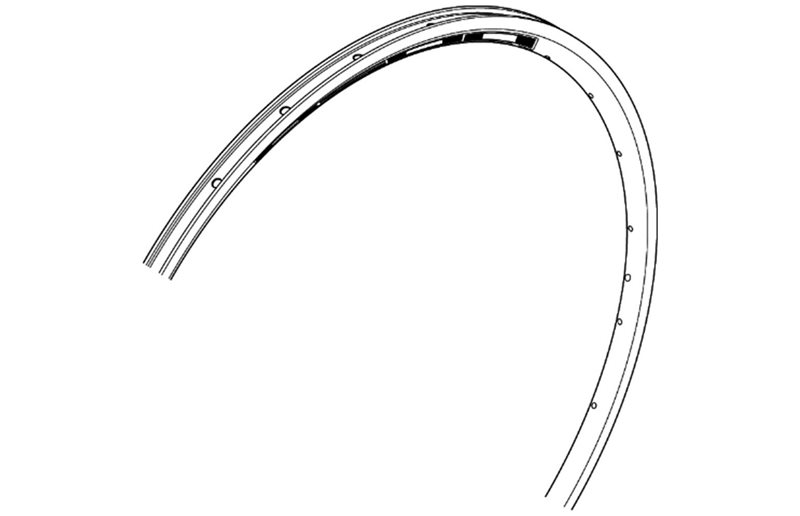 Felg Shimano Deore XT 28H WH-M8200-TL Clincher Tubeless 27.5"