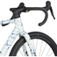 Gravel pyörä Scott Addict Gravel 30 White/Splatter Blue
