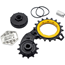 absoluteBLACK HOLLOWcage SRAM AXS Road Gold