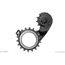 absoluteBLACK HOLLOWcage til Shimano Road Titanium