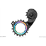 absoluteBLACK HOLLOWcage Shimano Road Rainbow