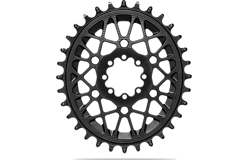 Eturatas absoluteBLACK SRAM T-Type 8-Bolt 12s Oval Chainring