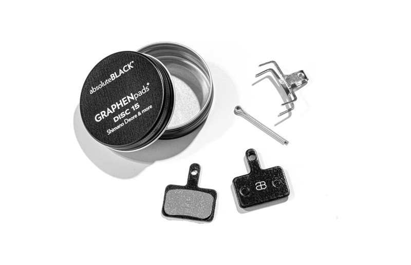 Levyjarrupalatbelägg absoluteBLACK GRAPHENpads for Deore