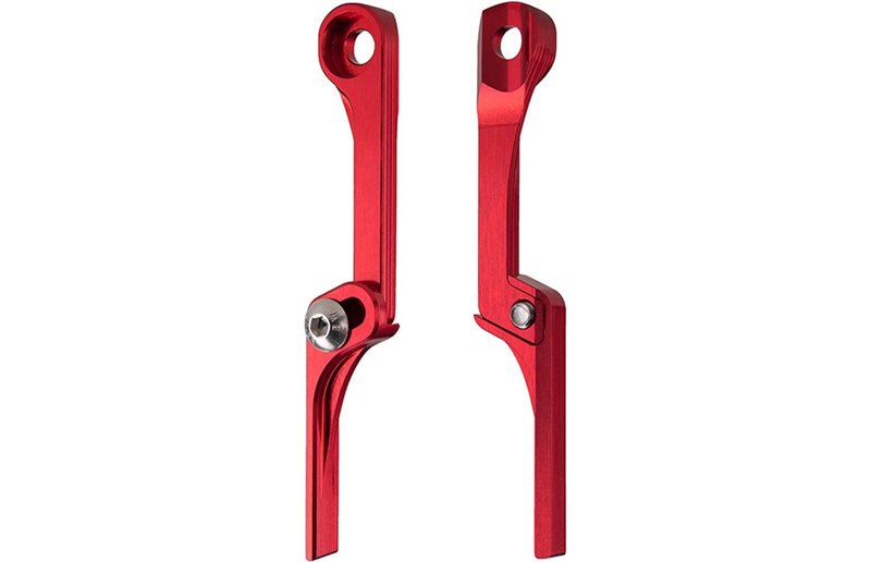 Ketjunohjain absoluteBLACK Front Derailleur Chain Catcher Red