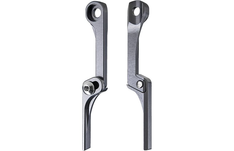 Ketjunohjain absoluteBLACK Front Derailleur Chain Catcher Grey