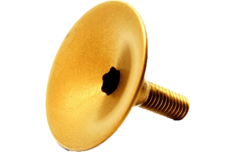 Top Cap absoluteBLACK One-Piece Gold