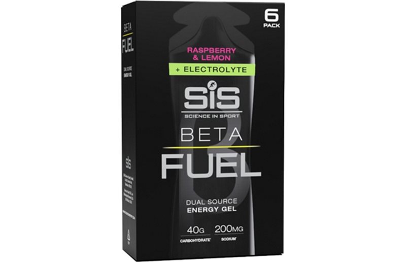 Energiageeli SIS Beta Fuel + Electrolyte Raspberry & Lemon Gel 6x60ml