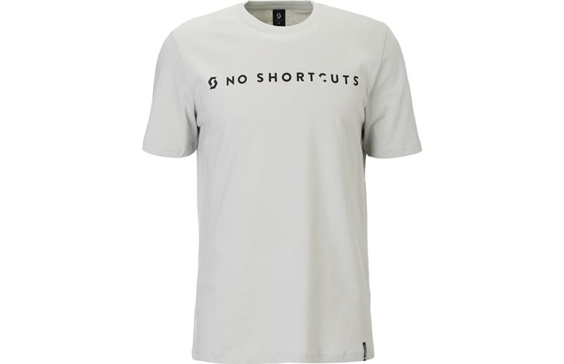 Fritidströja Scott Tee No Shortcuts SS M's Spray Grey