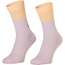 Strumpor Scott Block Stripe Crew Bliss Pink/Apricot Pink