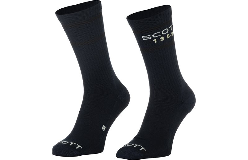 Strumpor Scott Retro Casual Crew 3-Pack Dark Blue