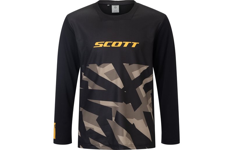 Cykeltröja Scott Tee Vertic Delta Jr LS Black