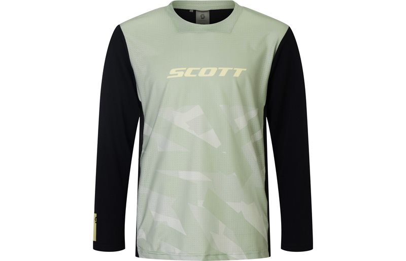 Cykeltröja Scott Tee Vertic Delta Jr LS Spray Grey