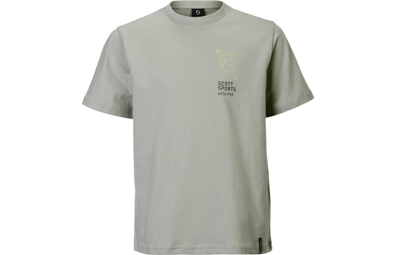 Vapaa-ajan paita Scott Tee Jr Graphic SS Spray Grey