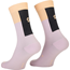 Strumpor Scott Block Stripe Crew Bliss Pink/Apricot Pink
