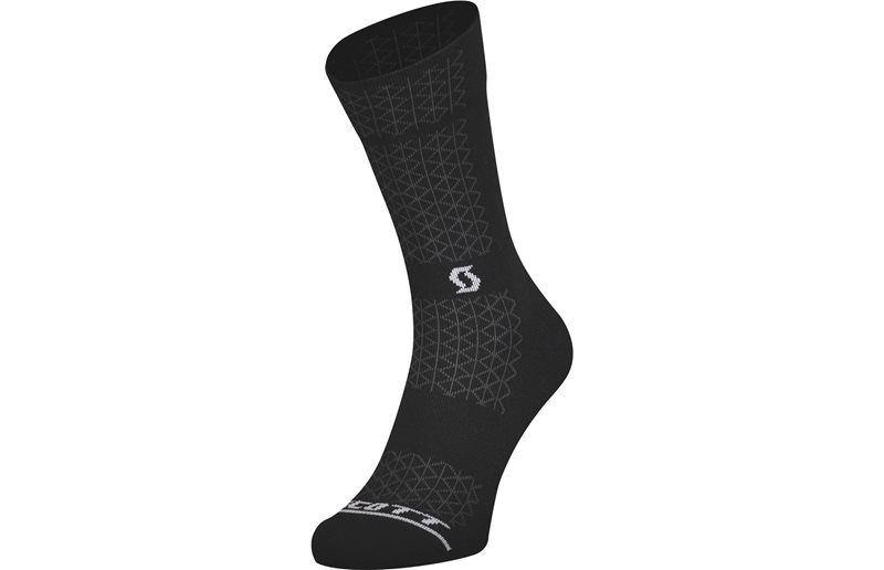 Cykelstrumpor Scott Socks AS Performance Crew Black/White