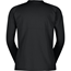 Cykeltröja Scott Trail Storm Warm Light LS Men's Tee Black