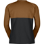 Cykeltröja Scott Trail Storm Warm Light LS Men's Tee Bread Brown
