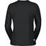 Cykeltröja Scott Trail Storm Warm Light LS Women's Tee Black